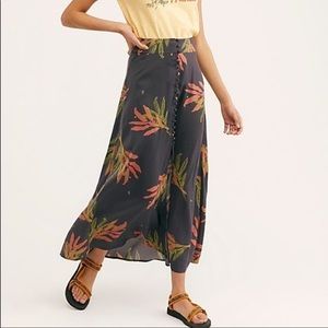 Free People Sammy Buttondown Skirt